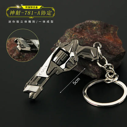 Valorant Merchandise M4 Impression Metal Keychain