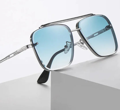 Dual-Tone Gradient Polarized Sunglasses