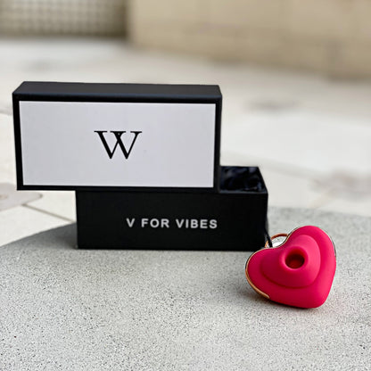 Vibrating Heart Necklace - Sexy Valentine's Gift | V For Vibes