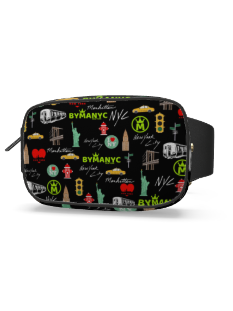 Fanny Pack CITY BUSINESS – BYMANYC ® New York Urban Vegan Design-1