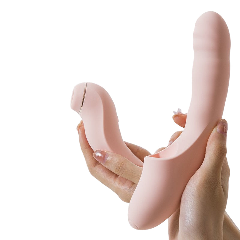 Fatima Thrusting & Sucking Rabbit Vibrator Remote Controlled-2