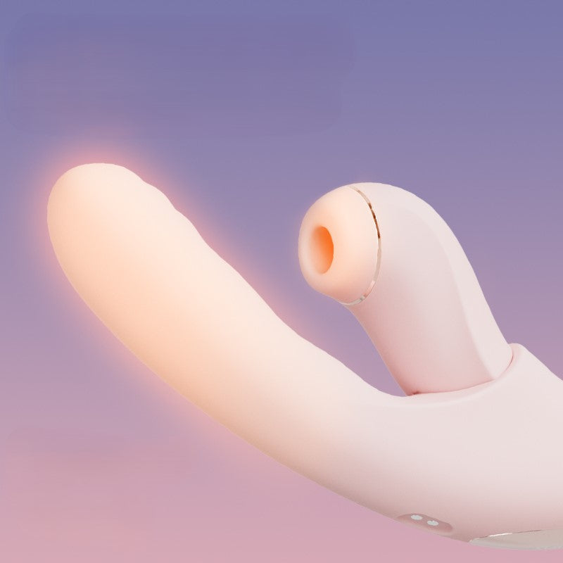Fatima Thrusting & Sucking Rabbit Vibrator Remote Controlled-1
