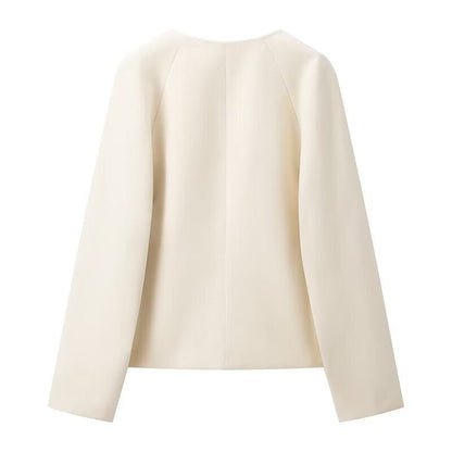 Faux Leather Blazer, Chelsea | Women - BYMANYC ® New York-3