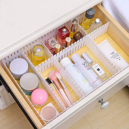 Expandable Drawer Divider for Cosmetics Organization