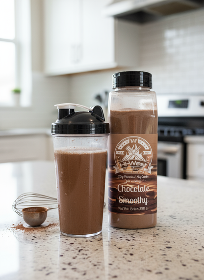 Hi-West Chocolate Protein Smoothy 13.4oz-1