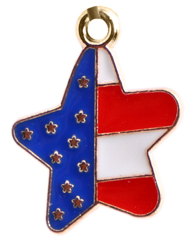 Flag and Patriotic Charms-15