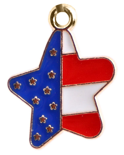 Flag and Patriotic Charms-15