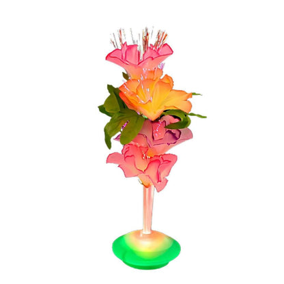 Fiber Optic Flower Centerpiece-0