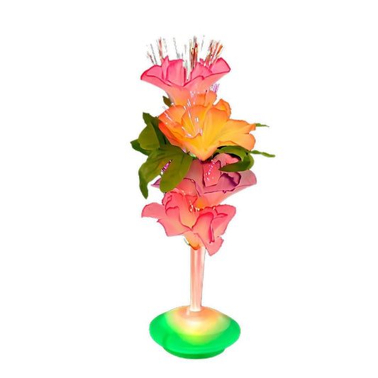 Fiber Optic Flower Centerpiece-0