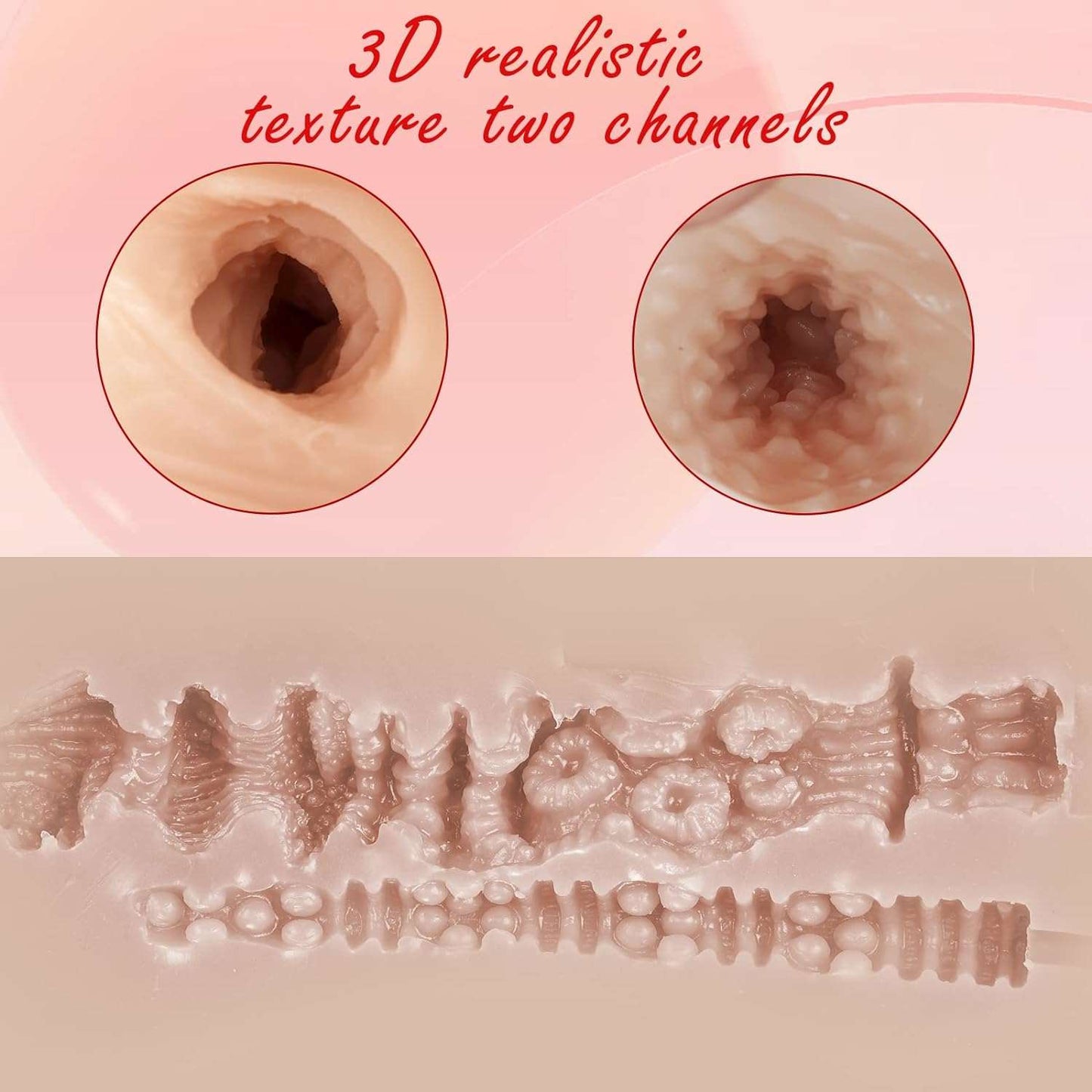 FlareHush Dual Channel Male Masturbator-1