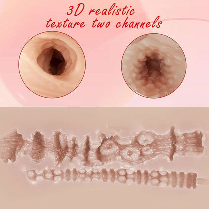 FlareHush Dual Channel Male Masturbator-1