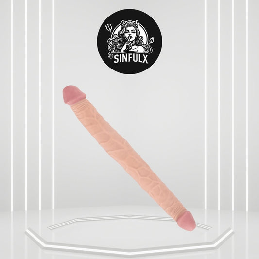 DualStim Huge Double-Ended Realistic Dildo-0
