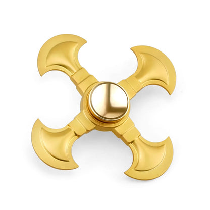 Four Arm Shovel Twinkle Star Alloy EDC Fidget Spinner-0