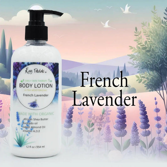 French Lavender Body Lotion | Organic Body Cream |Shea Butter Lotion |  Almond Body Lotion | Fragrance Lotion-0