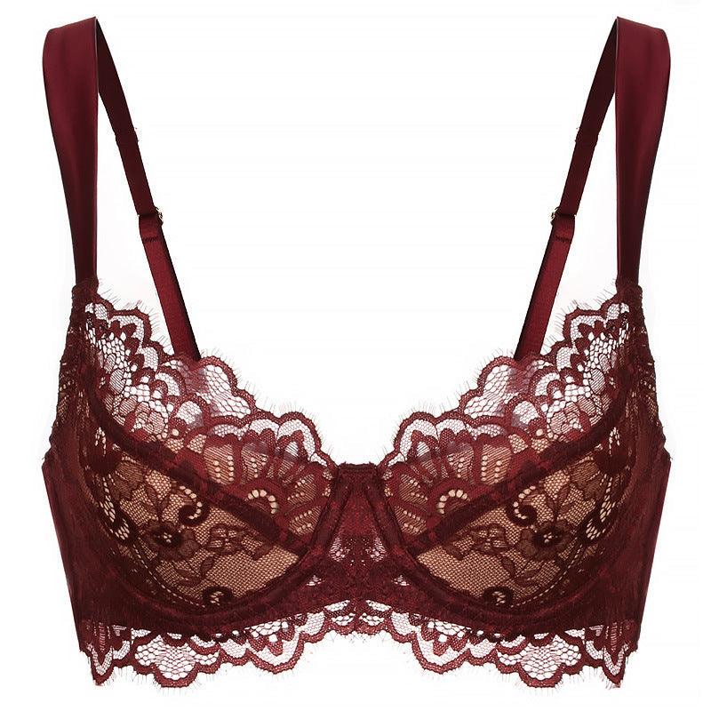 French Style Eyelash Lace Bra for Large Chest and Plus Sizes, Upper East Side, BYMANYC New York.-6