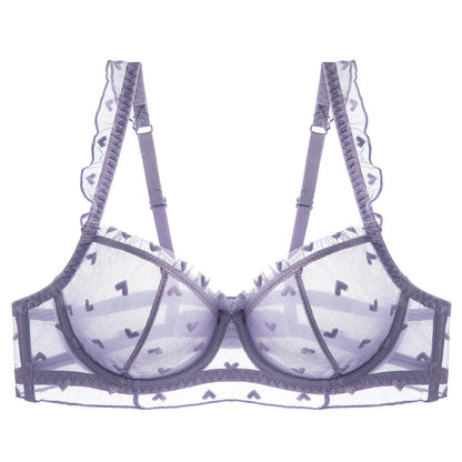 French Style Lace Minimizer Bra with Side Support For Large Chests, Upper East Side, BYMANYC New York.-6