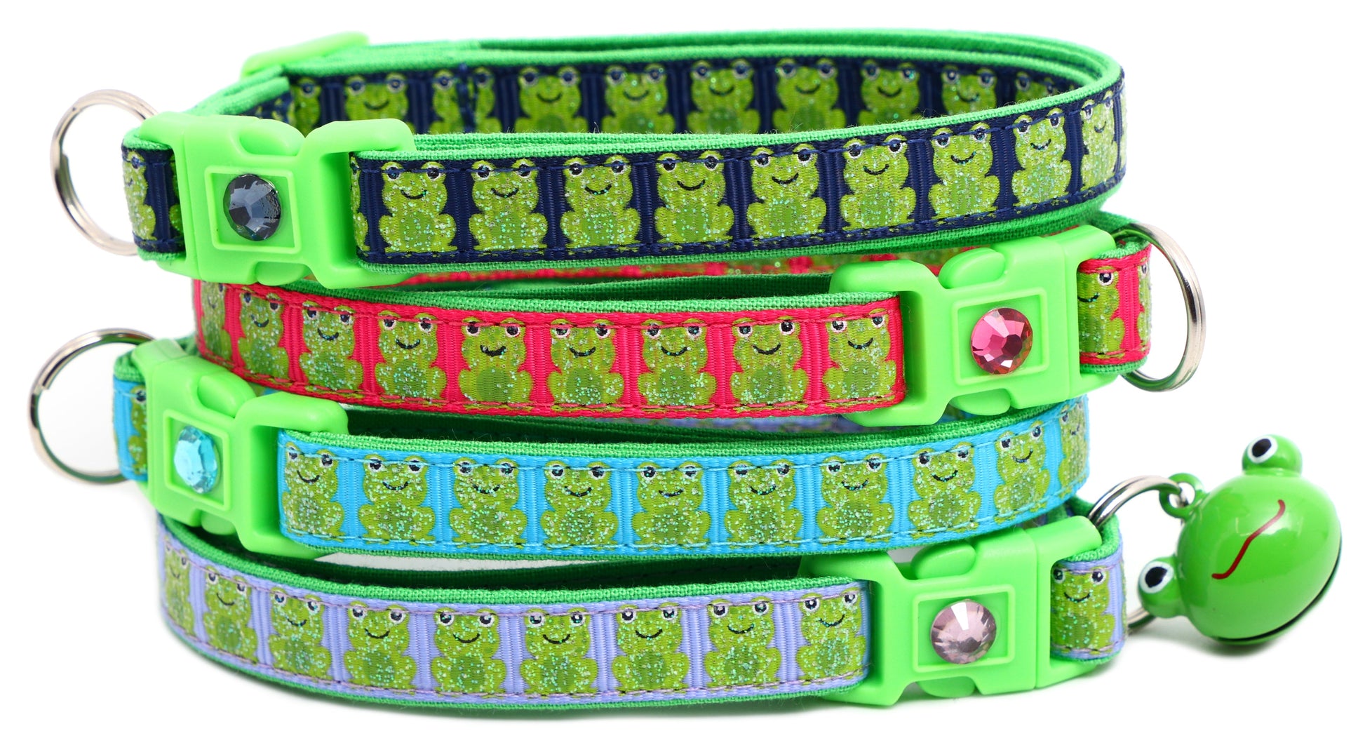 Frog 1 Breakaway Cat Collar-0