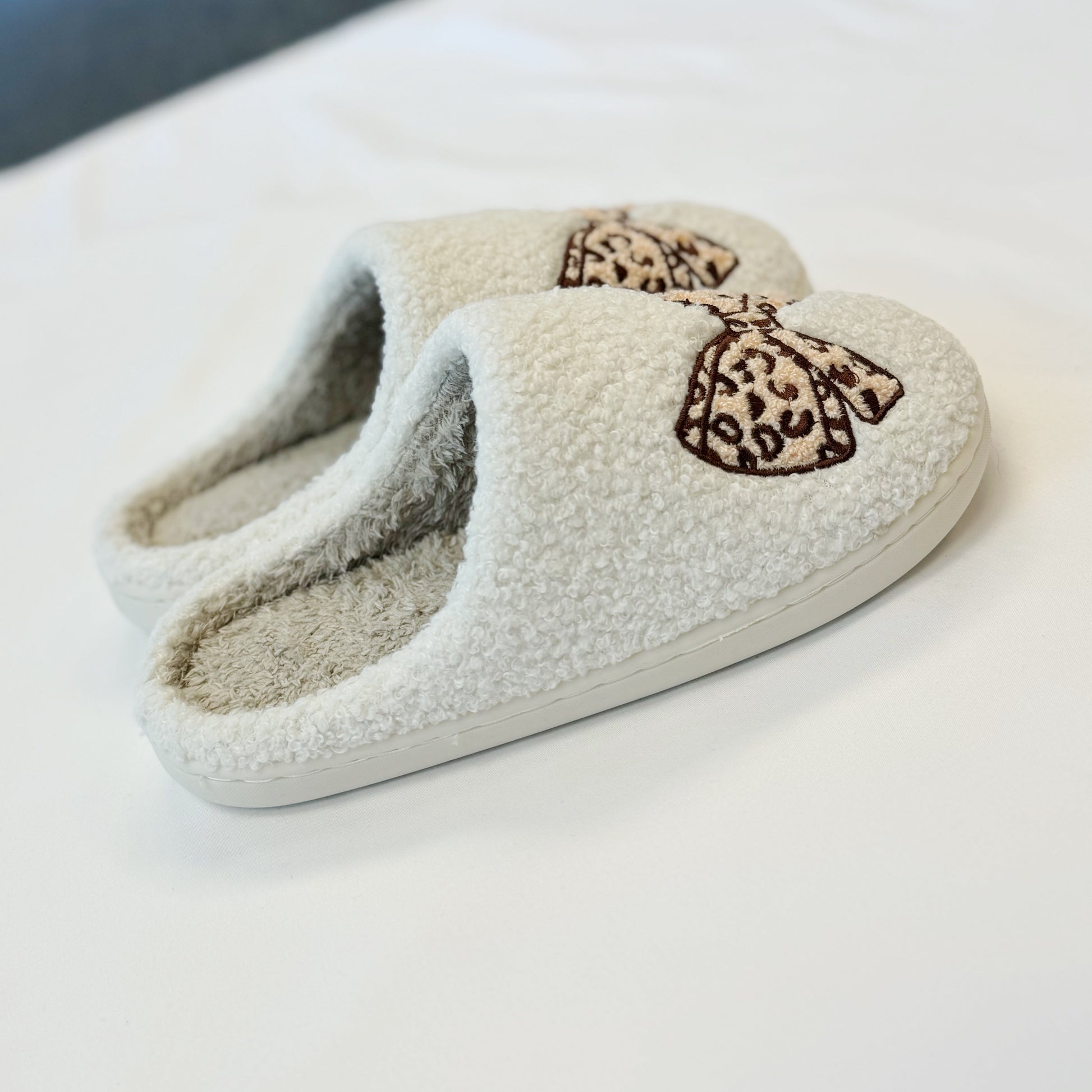 Emily Bow Cozy Lounge Slippers-2