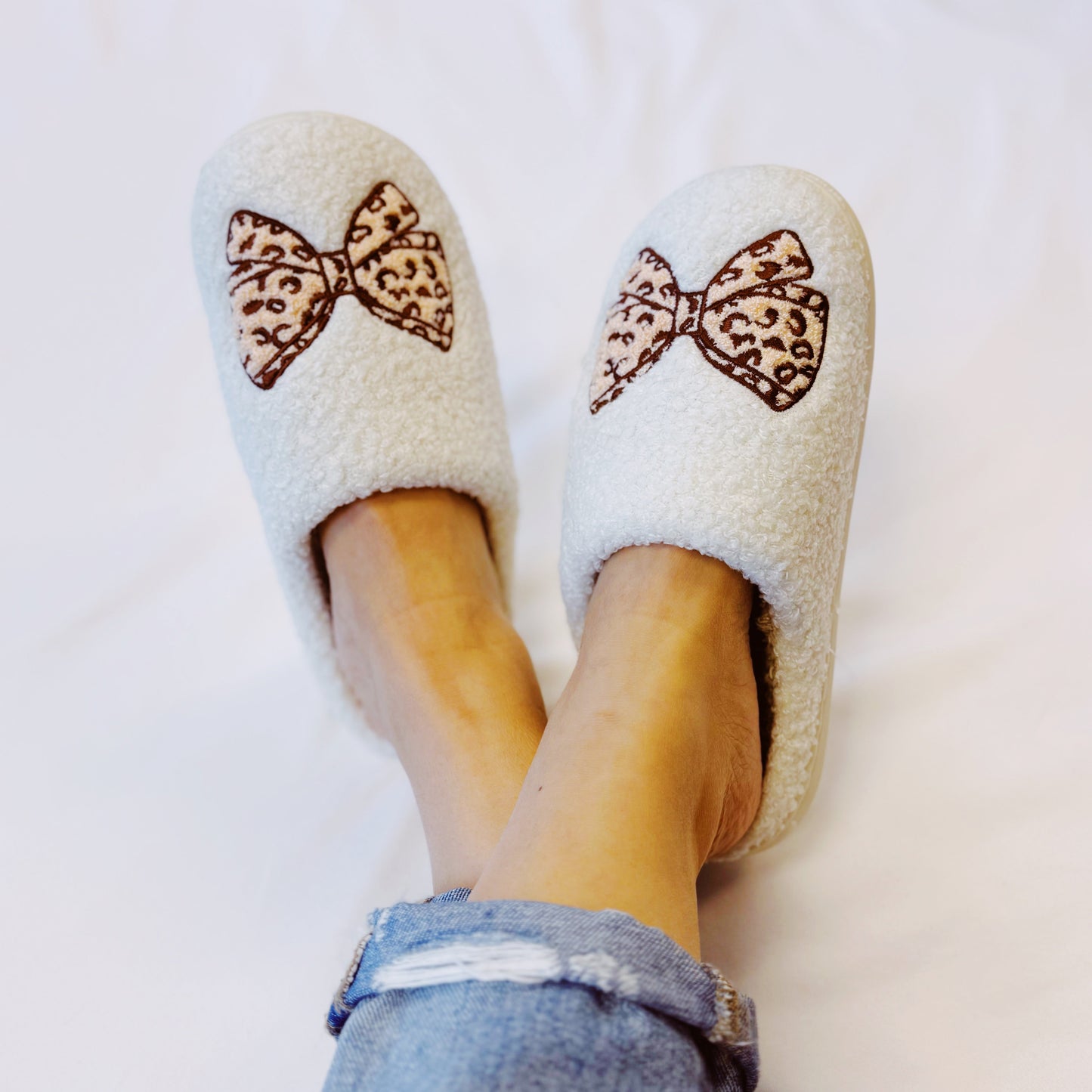 Emily Bow Cozy Lounge Slippers-4