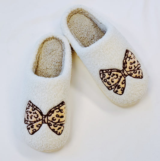 Emily Bow Cozy Lounge Slippers-0