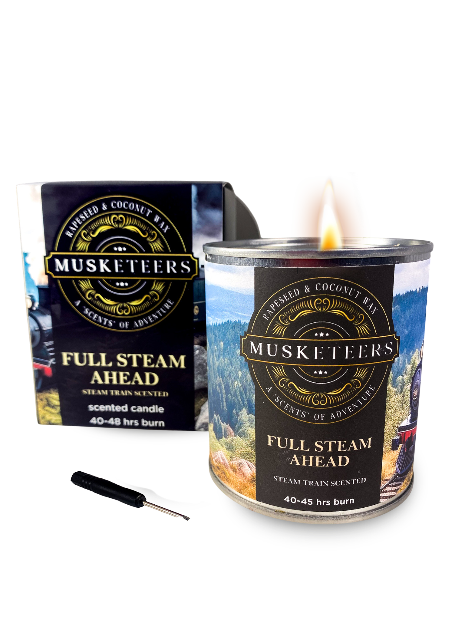 Full Steam Ahead - Steam Train Scented Candle-0