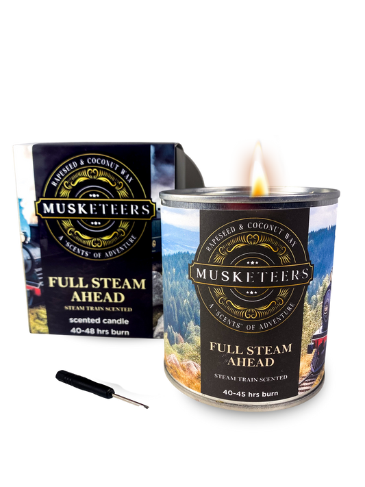 Full Steam Ahead - Steam Train Scented Candle-0