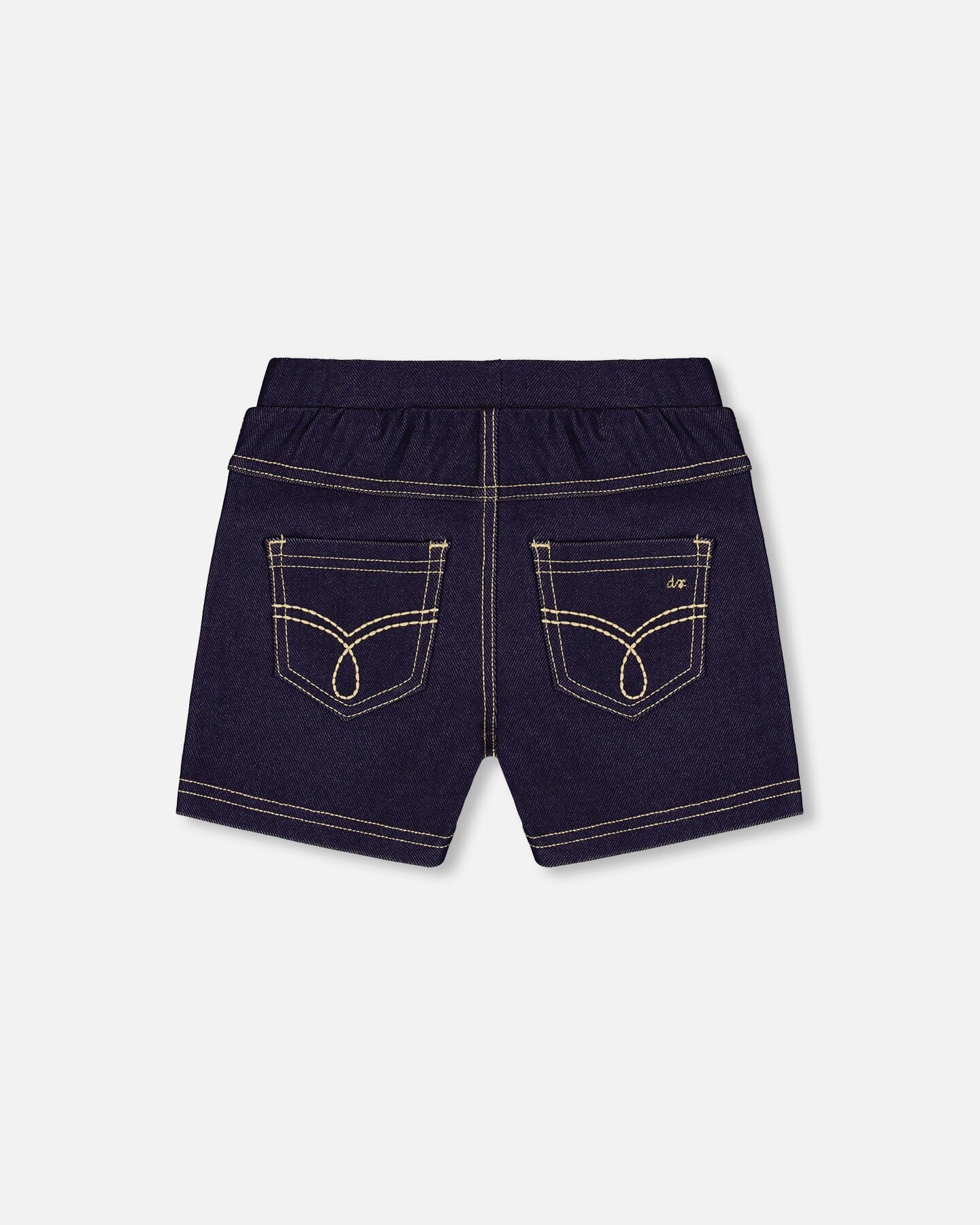 Jegging Shorts Dark Denim Blue-2