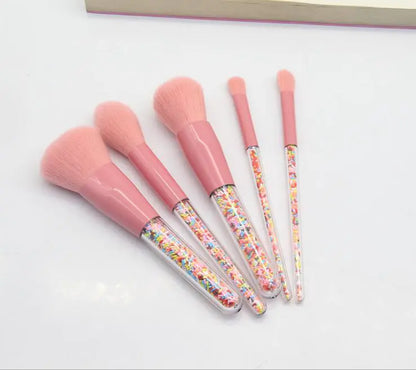Candy Makeup Brushes Set for Christmas