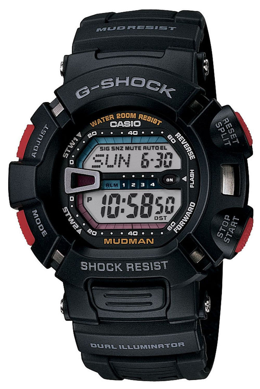 G-Shock G9000-1 Men's Black Resin Sport Watch-0