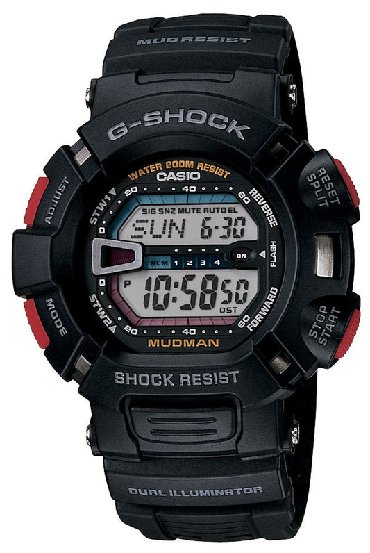 G-Shock G9000-1 Men's Black Resin Sport Watch-0