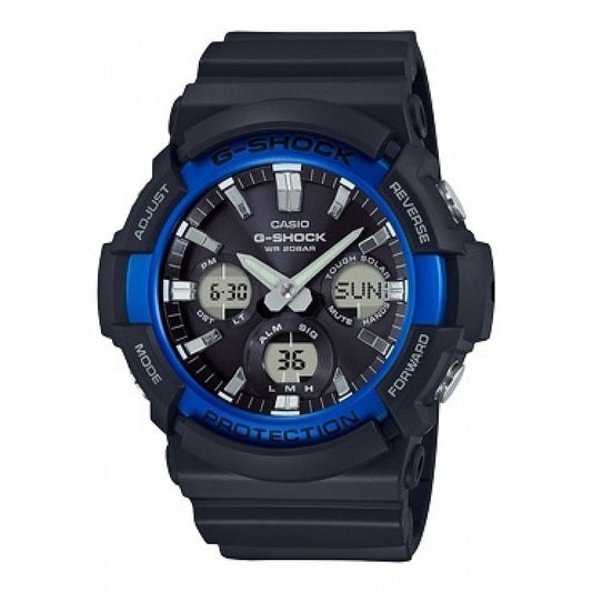 Casio Men's GAS100B-1A2 G-Shock Tough Solar Watch-0