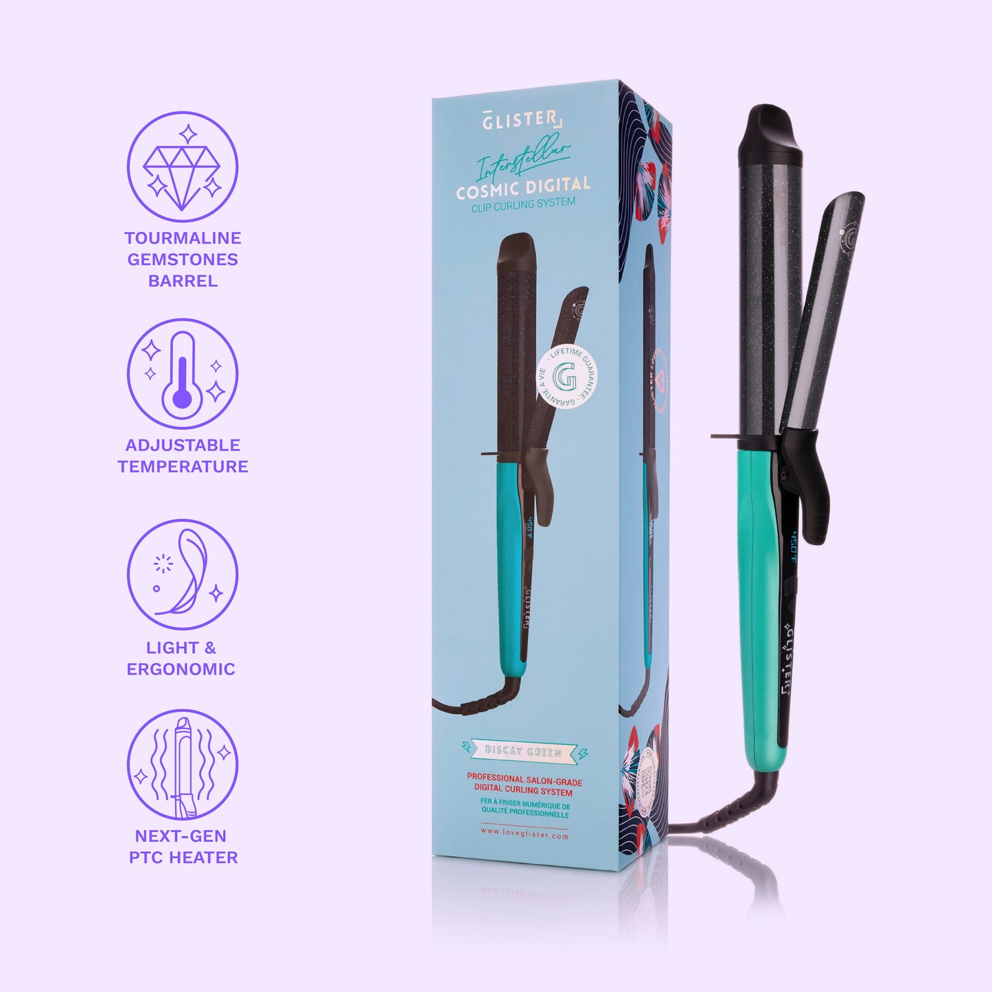 Interstellar Digital 32mm Clip Curler-2