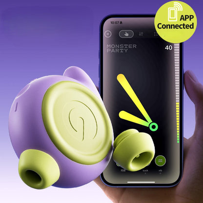 GluGlu Clit Sucking & Licking Vibrator App Controlled-1