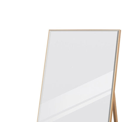 Gold Large Full Length Leaning Wall or Hanging Mirror-3