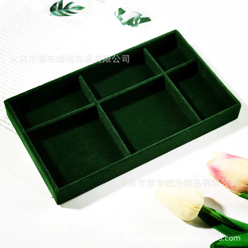 Velvet Jewelry Organizer Tray