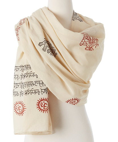 Ganesh Mantra Shawl-0