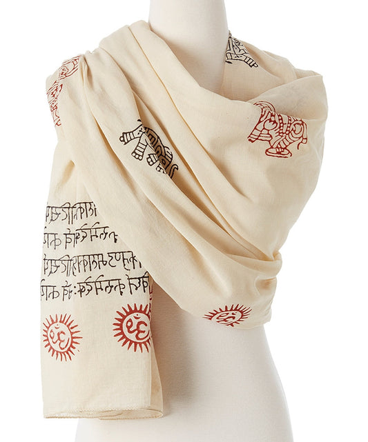 Ganesh Mantra Shawl-0