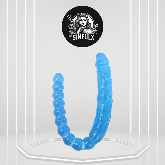 GildedRush Double-Ended Dildo for Dual Pleasure-0