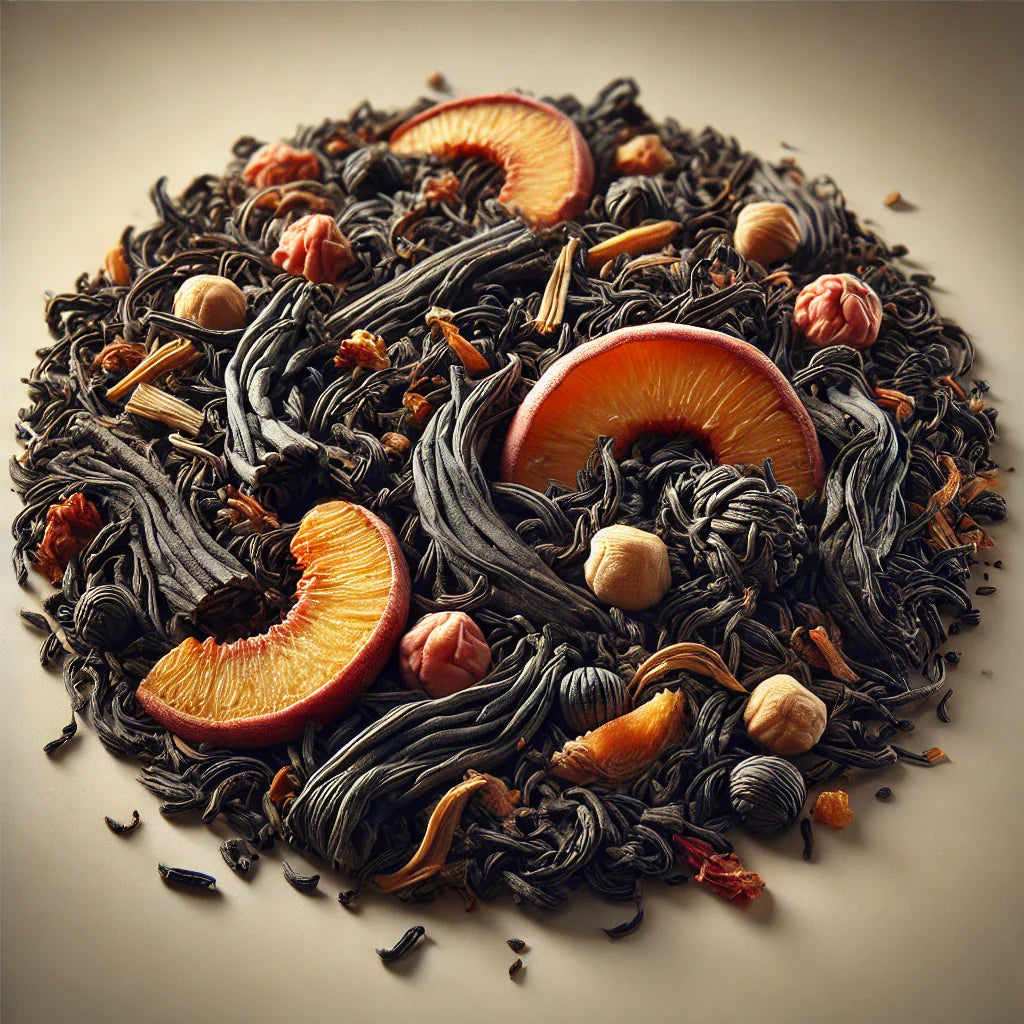 Ginger Peach Black Tea (Camellia Sinensis)-1
