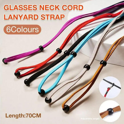 Adjustable Glasses Neck Strap Cord Lanyard for Spectacles and Reading Glasses-0