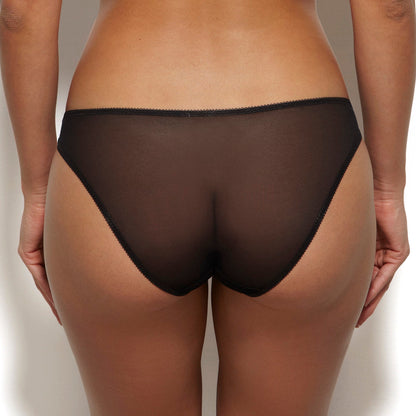 Gossard Glossies Lace Black Bikini Panty-1