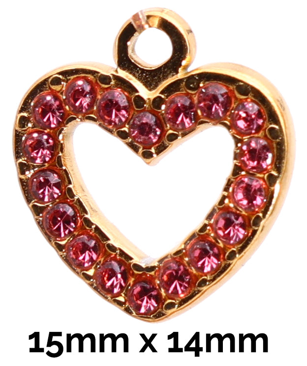 Hearts & Valentines Charms-59