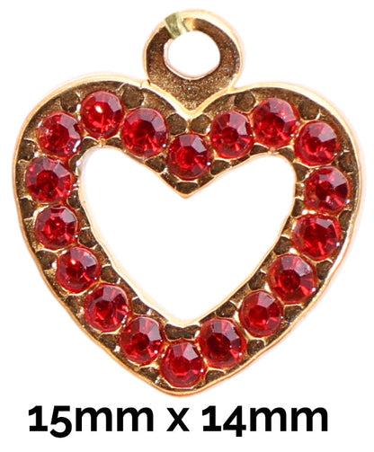 Hearts & Valentines Charms-58