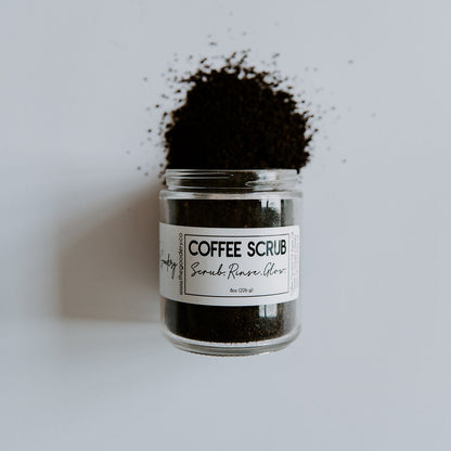 Exfoliating Coffee Polish – Energizing Natural Body & Face Scrub (8oz)-1