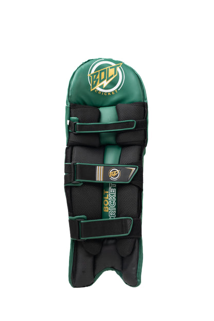 Bolt Apex Batting Pads - Green-1