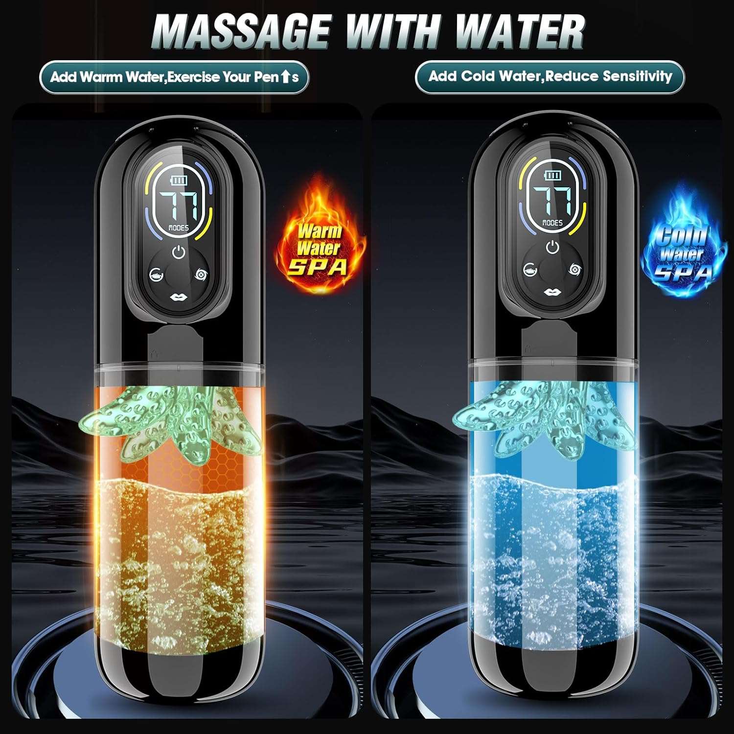 GripVault Enhanced Penis Pump Male Stroker-4