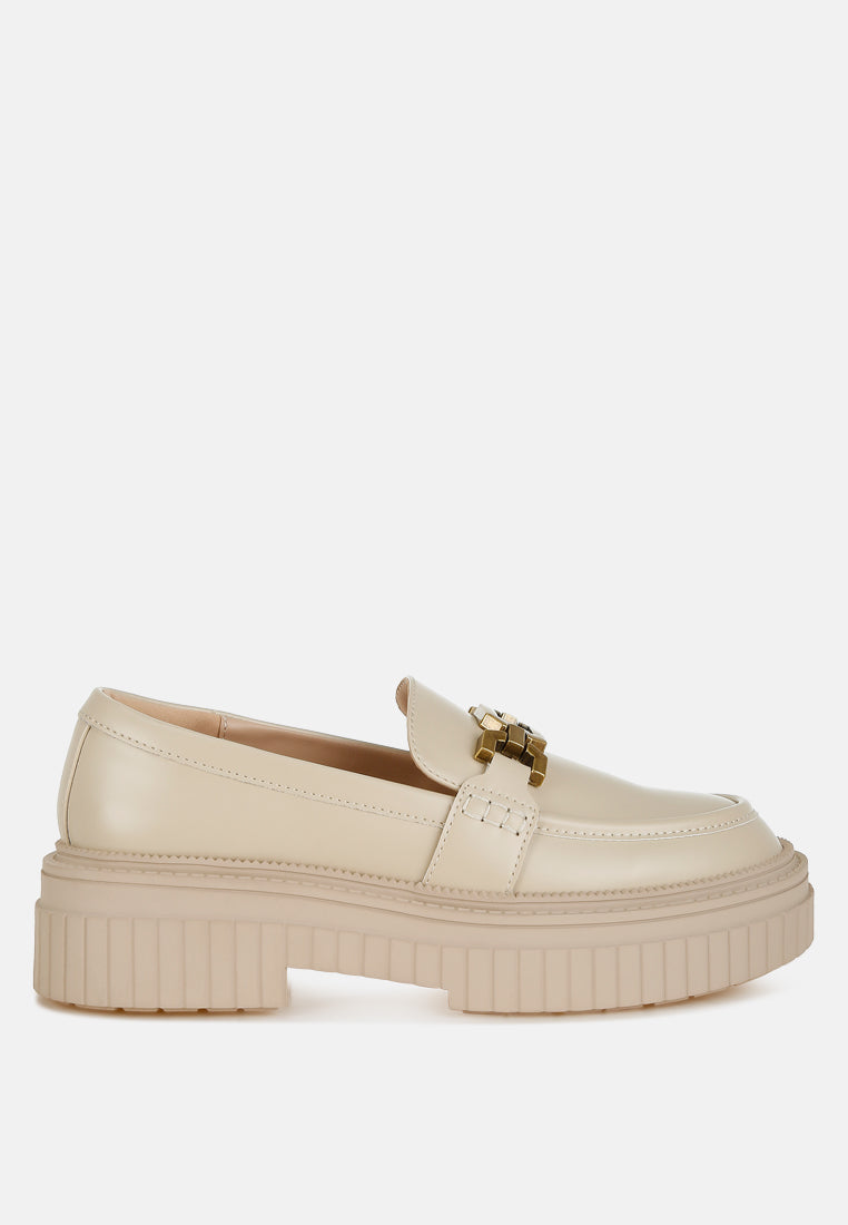 Grosbeak Horsebit Chunky Loafers-0