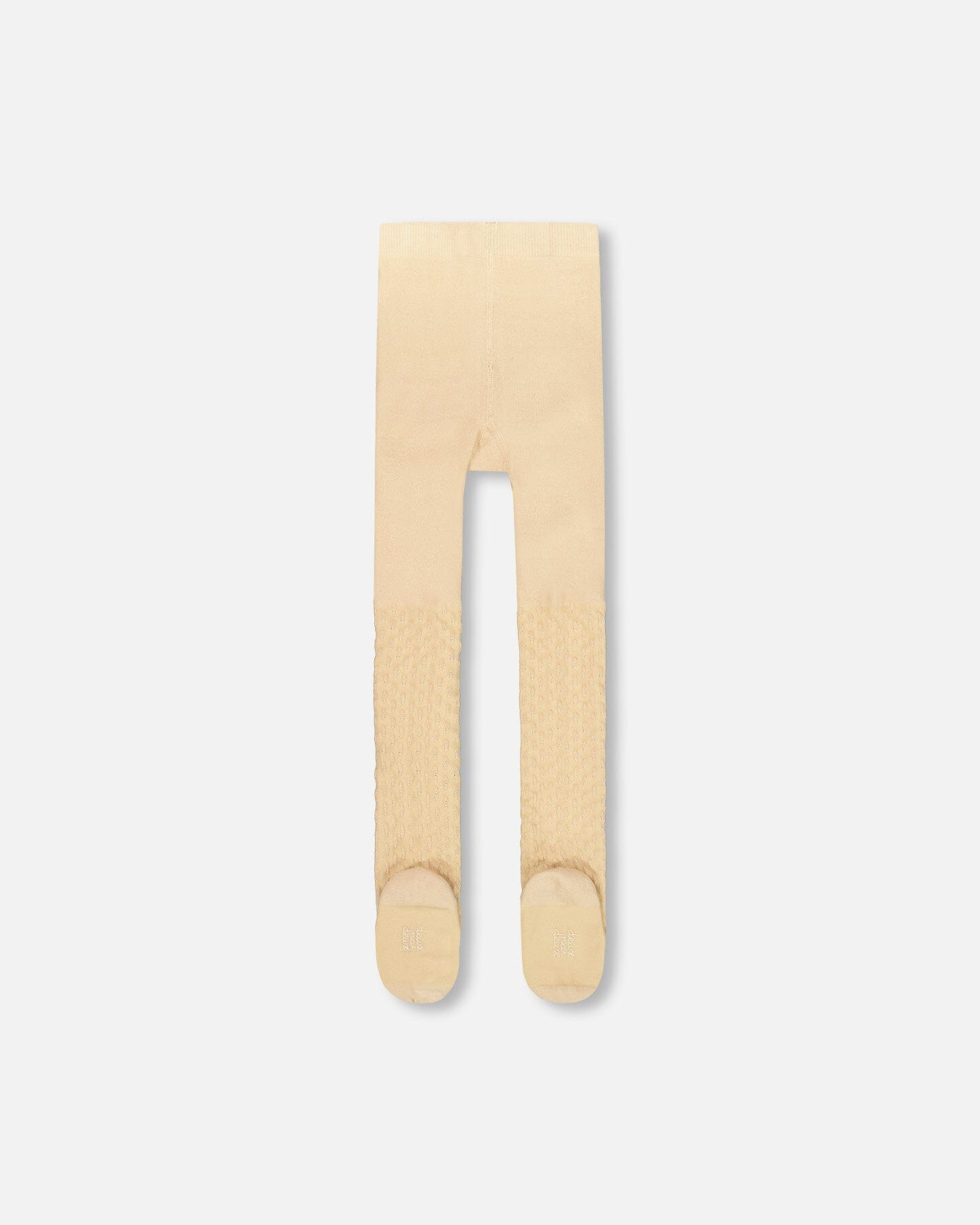 Knit Tights Beige-1