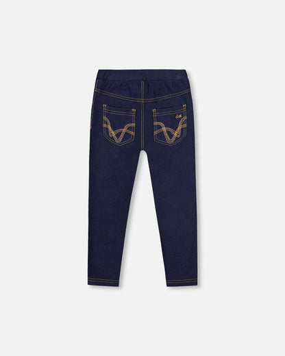 Blue Denim Jeggings-3