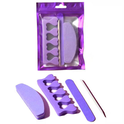 Hign Quality 4 in 1 Nail Pedicure Care Tools Disposable-0